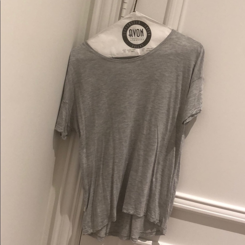 Gray soft shirt